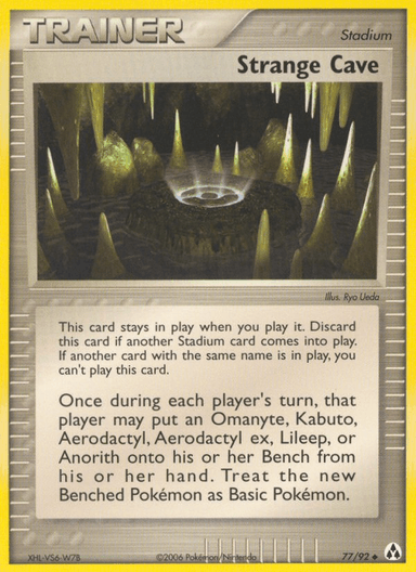 Strange Cave, Legend Maker 77