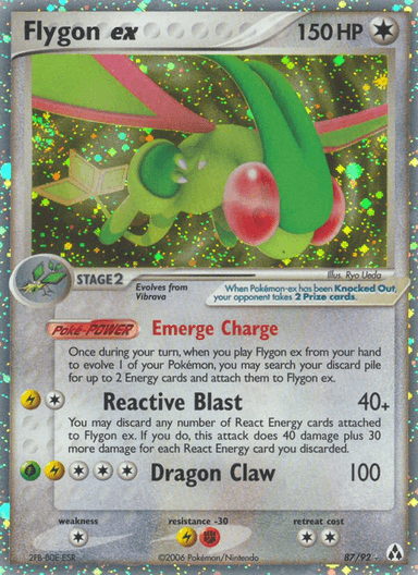Flygon ex, Legend Maker 87
