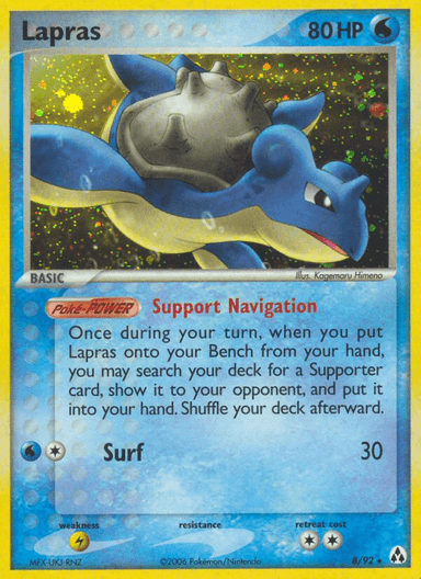 Lapras, Legend Maker 8