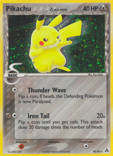 Pikachu δ, Legend Maker 93