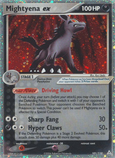 Mightyena ex, Holon Phantoms 101