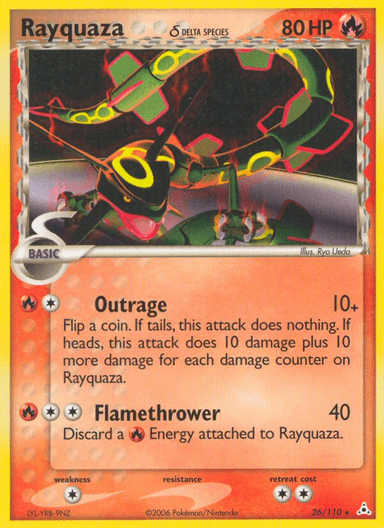 Rayquaza δ, Holon Phantoms 26