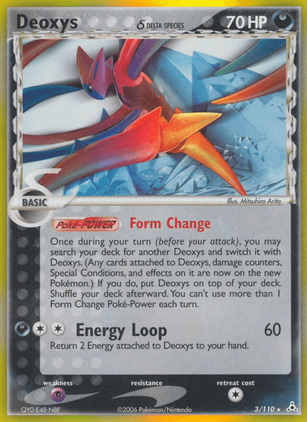 Deoxys δ, Holon Phantoms 3
