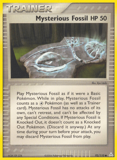 Mysterious Fossil, Holon Phantoms 92