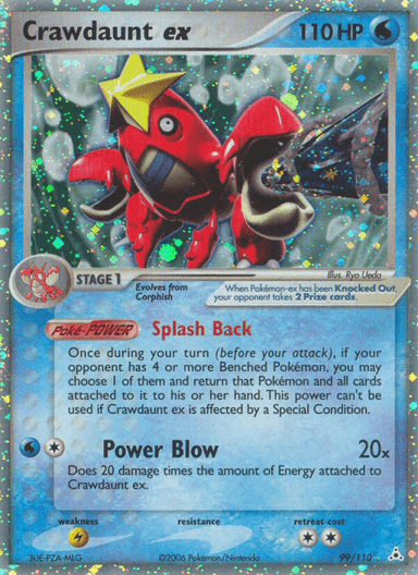 Crawdaunt ex, Holon Phantoms 99