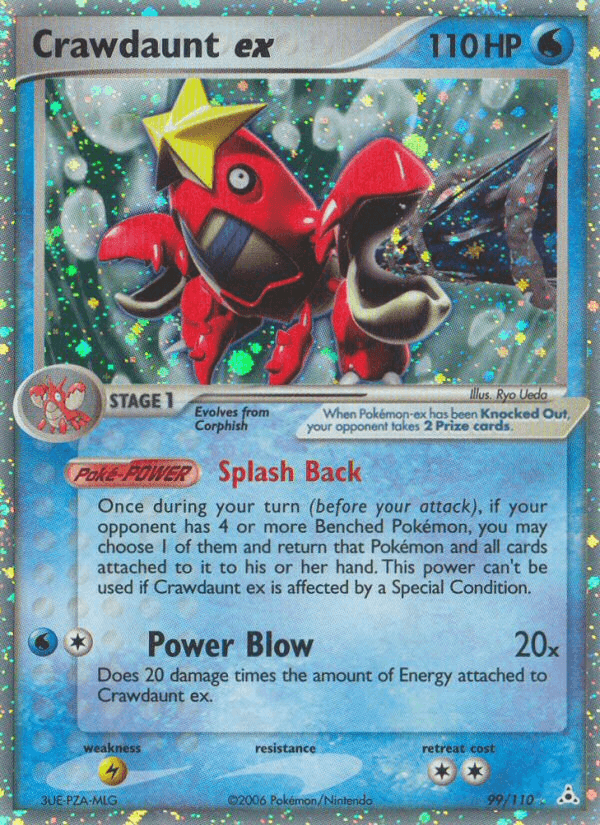 Crawdaunt ex, Holon Phantoms 99