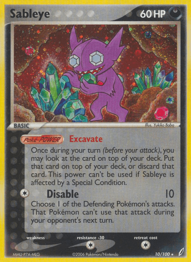Sableye, Crystal Guardians 10