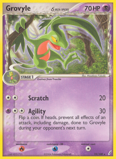 Grovyle δ, Crystal Guardians 19