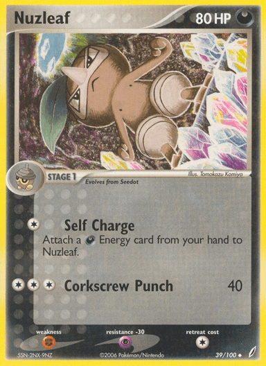 Nuzleaf, Crystal Guardians 39