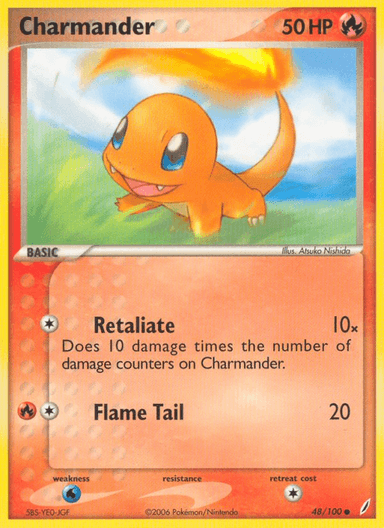 Charmander, Crystal Guardians 48