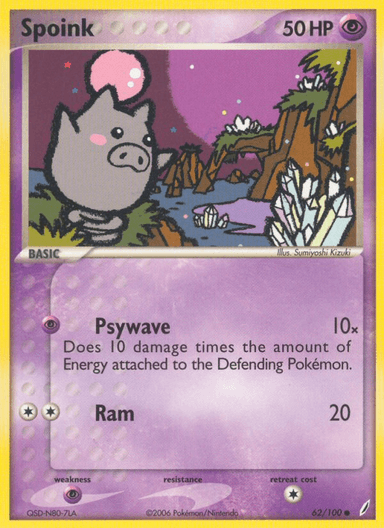 Spoink, Crystal Guardians 62