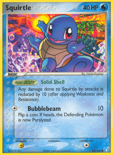 Squirtle, Crystal Guardians 64