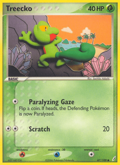 Treecko, Crystal Guardians 67