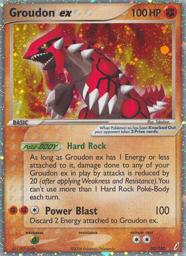 Groudon ex, Crystal Guardians 93