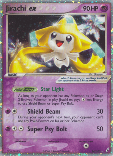 Jirachi ex, Crystal Guardians 94