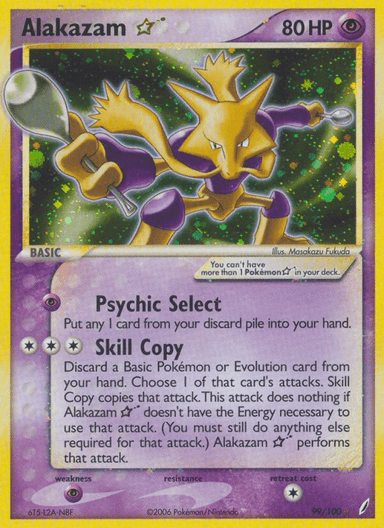 Alakazam ★, Crystal Guardians 99