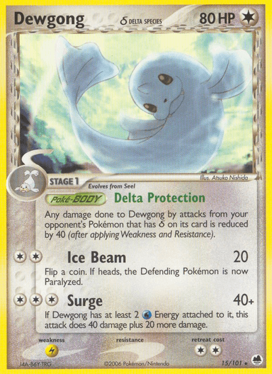 Dewgong δ, Dragon Frontiers 15