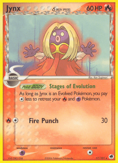 Jynx δ, Dragon Frontiers 17