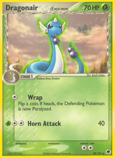Dragonair δ, Dragon Frontiers 28