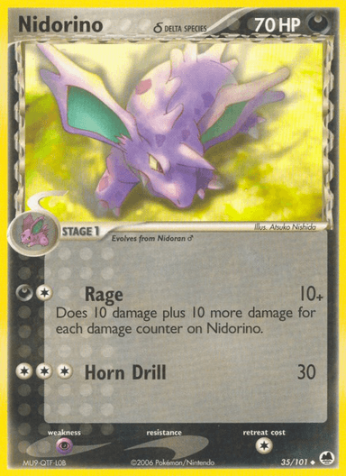 Nidorino δ, Dragon Frontiers 35