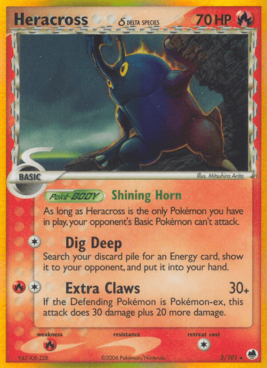 Heracross δ, Dragon Frontiers 3