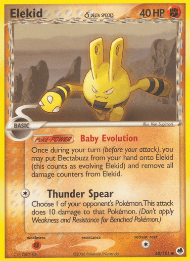 Elekid δ, Dragon Frontiers 48