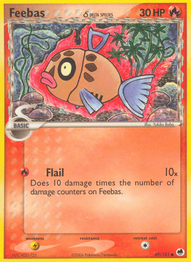 Feebas δ, Dragon Frontiers 49