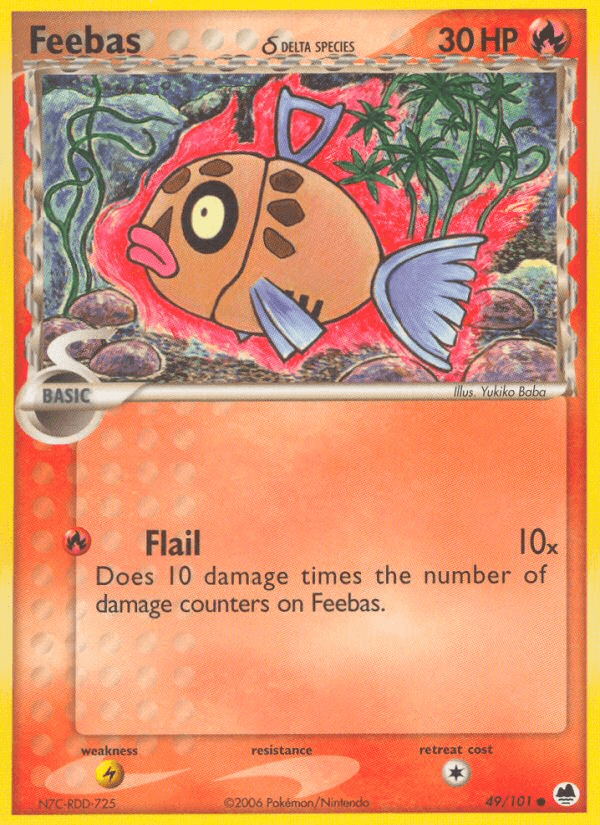 Feebas δ, Dragon Frontiers 49