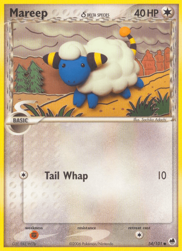Mareep δ, Dragon Frontiers 54