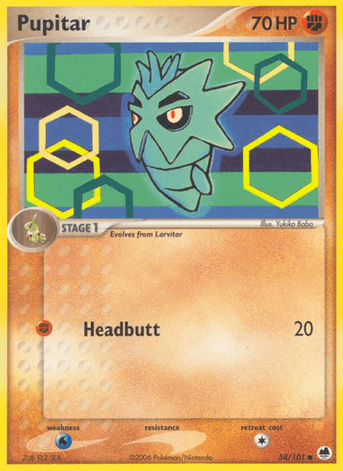 Pupitar, Dragon Frontiers 58
