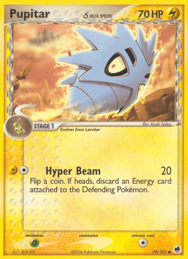 Pupitar δ, Dragon Frontiers 59