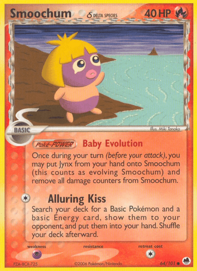 Smoochum δ, Dragon Frontiers 64