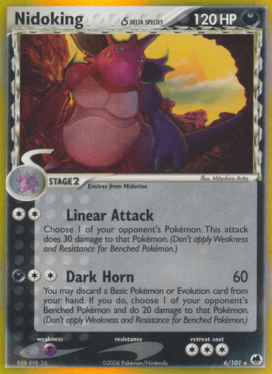 Nidoking δ, Dragon Frontiers 6