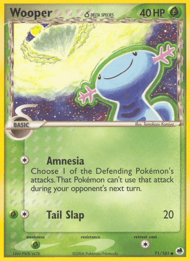 Wooper δ, Dragon Frontiers 71