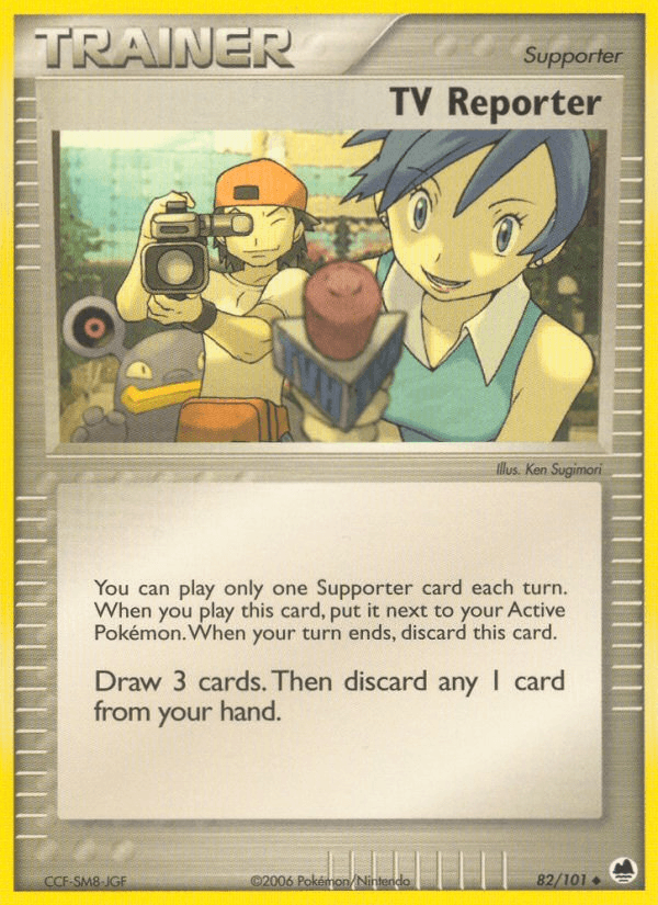 TV Reporter, Dragon Frontiers 82