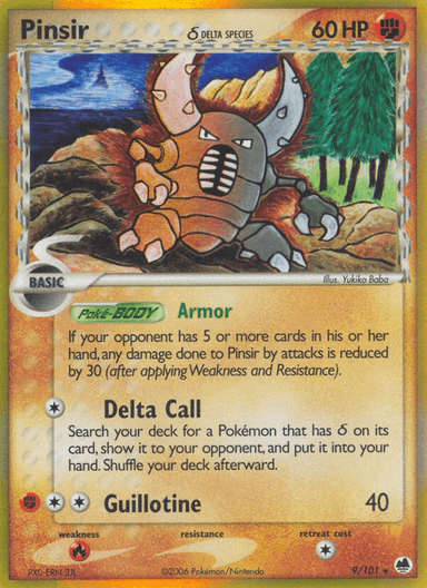 Pinsir δ, Dragon Frontiers 9