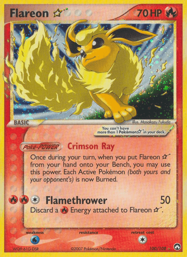 Flareon ★, Power Keepers 100