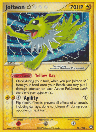 Jolteon ★, Power Keepers 101