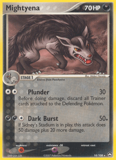 Mightyena, Power Keepers 18