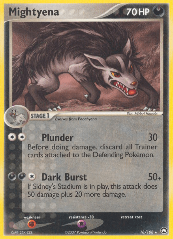 Mightyena, Power Keepers 18