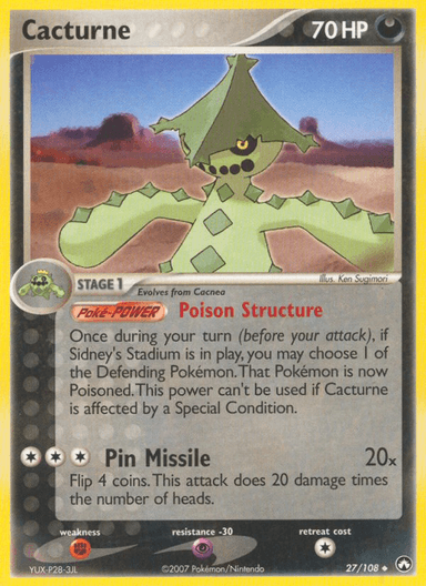 Cacturne, Power Keepers 27