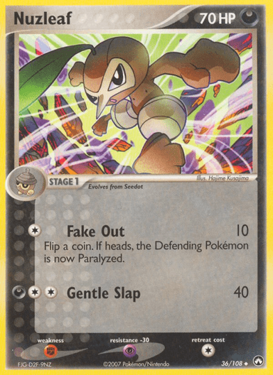Nuzleaf, Power Keepers 36