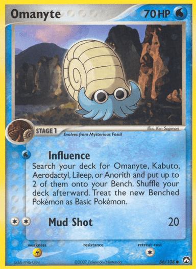 Omanyte, Power Keepers 56