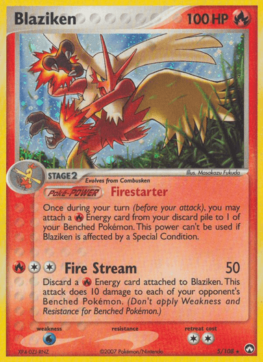 Blaziken, Power Keepers 5