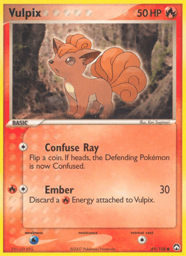 Vulpix, Power Keepers 69