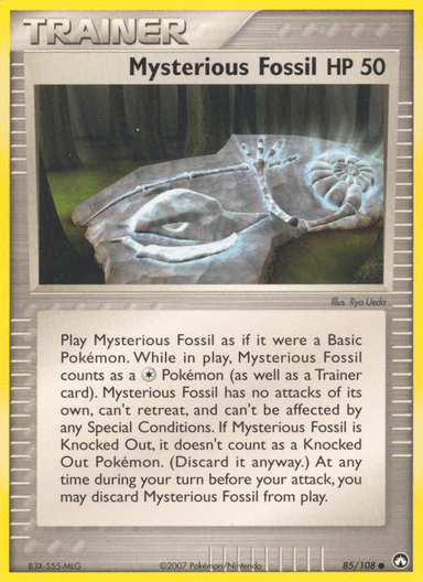 Mysterious Fossil, Power Keepers 85