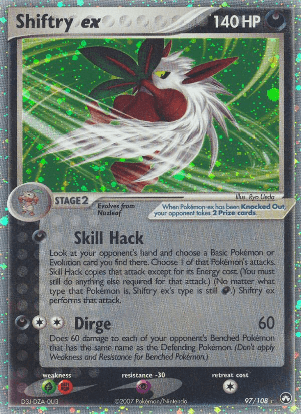 Shiftry ex, Power Keepers 97