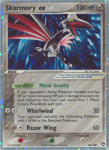 Skarmory ex, Power Keepers 98