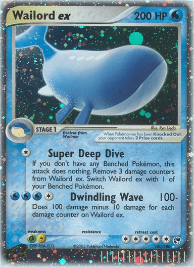 Wailord ex, Sandstorm 100