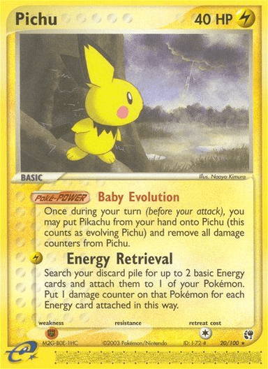 Pichu, Sandstorm 20